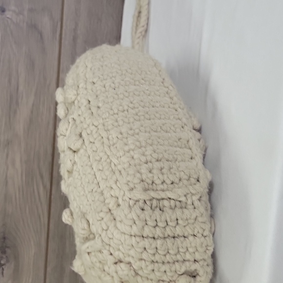 GERARD DAREL Beige Crochet Crossbody Shoulder Bag - Picture 6 of 11